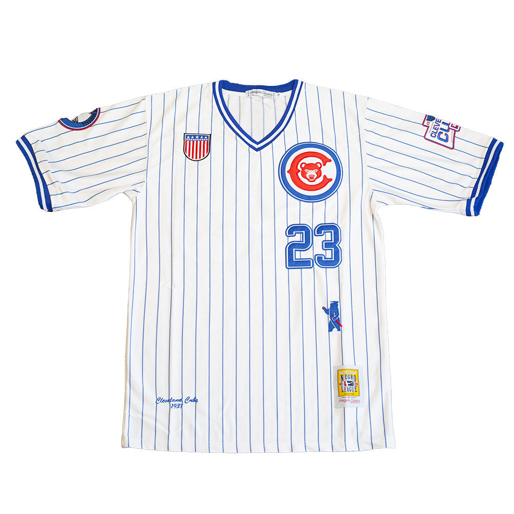 CLEVELAND CUBS STRIPED BASEBALL JERSEY