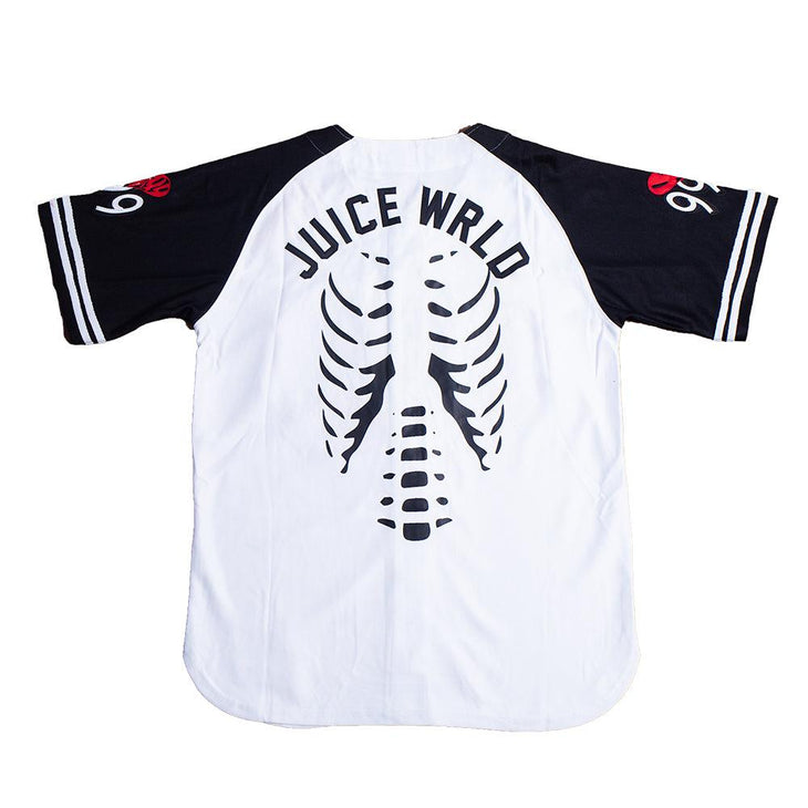 JUICE WRLD FIGHTING DEMONS YOUTH BASEBALL JERSEY - Allstarelite.com