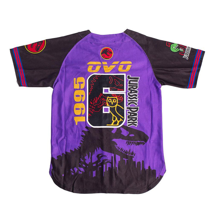 JURASSIC PARK OVO BASEBALL JERSEY - Allstarelite.com