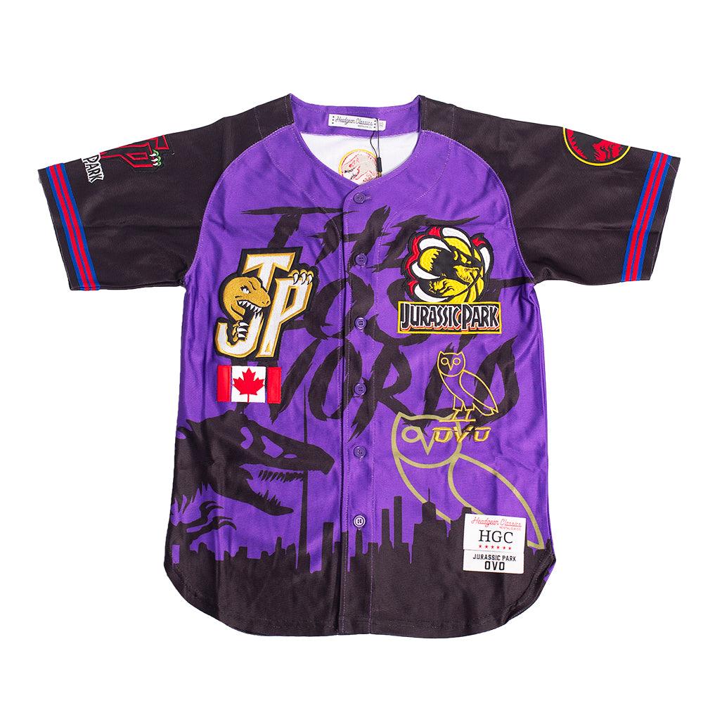 JURASSIC PARK OVO BASEBALL JERSEY - Allstarelite.com