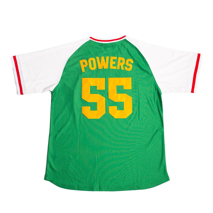 KENNY POWERS EASTBOUND AND DOWN BASEBALL JERSEY GREEN - Allstarelite.com