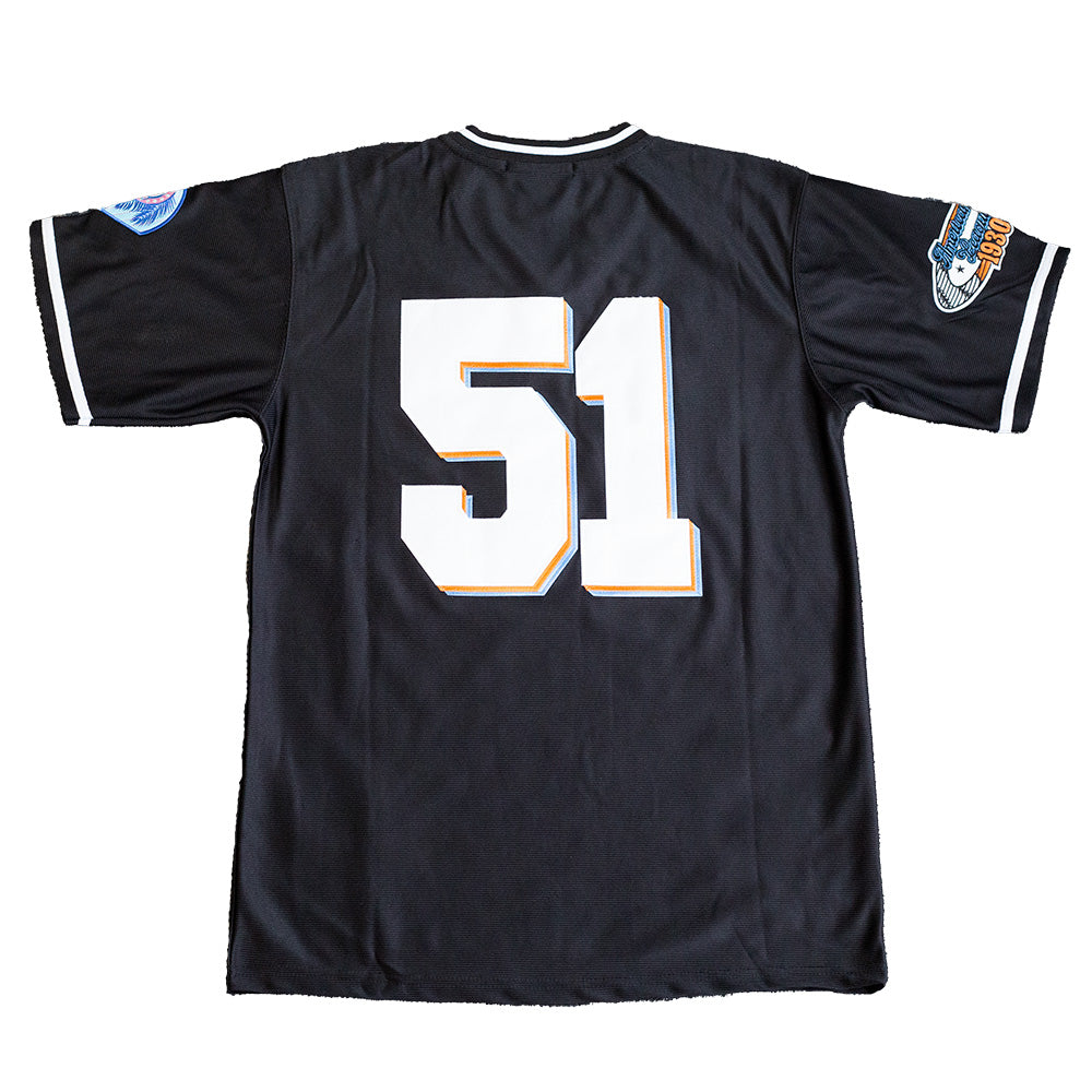 MIAMI GIANTS BASEBALL JERSEY (BLACK)