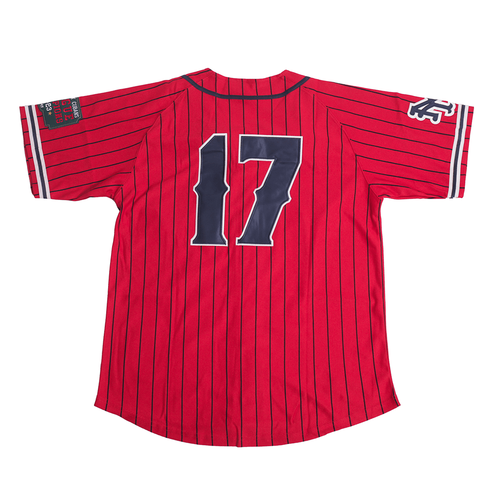 NY CUBANS NL BASEBALL JERSEY RED - Allstarelite.com