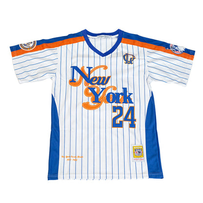 NEW YORK LINCOLN GIANTS STRIPED BASEBALL JERSEY