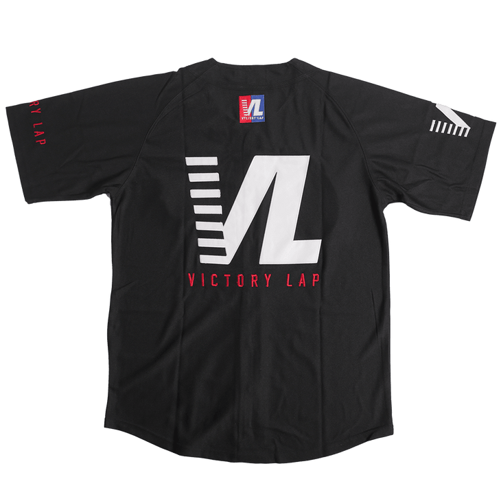 NIPSEY HUSSLE VICTORY BASEBALL JERSEY BLACK - Allstarelite.com