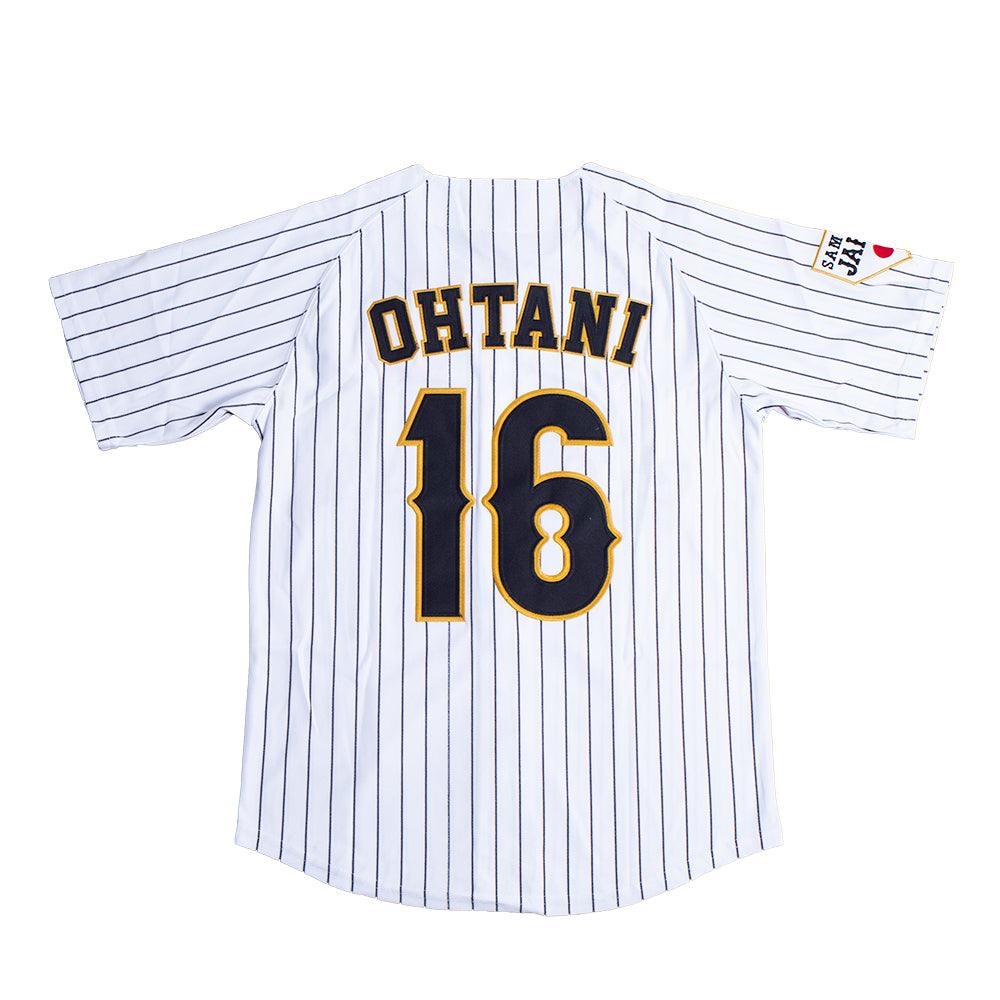 JAPAN NATIONAL BASEBALL OHTANI BUTTON DOWN JERSEY - Allstarelite.com