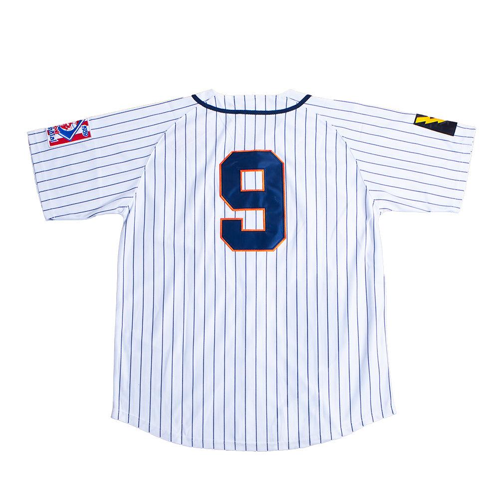 ROY HOBBS PINSTRIPE BASEBALL JERSEY - Allstarelite.com