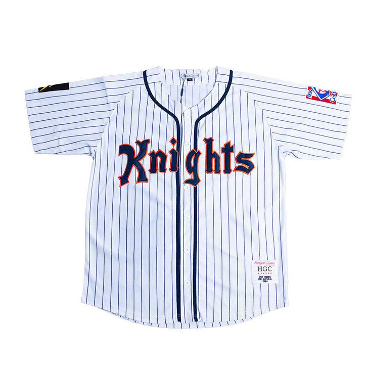 ROY HOBBS PINSTRIPE BASEBALL JERSEY - Allstarelite.com