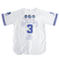 THE GROSS SISTERS TRIO BASEBALL JERSEY WHITE - Allstarelite.com