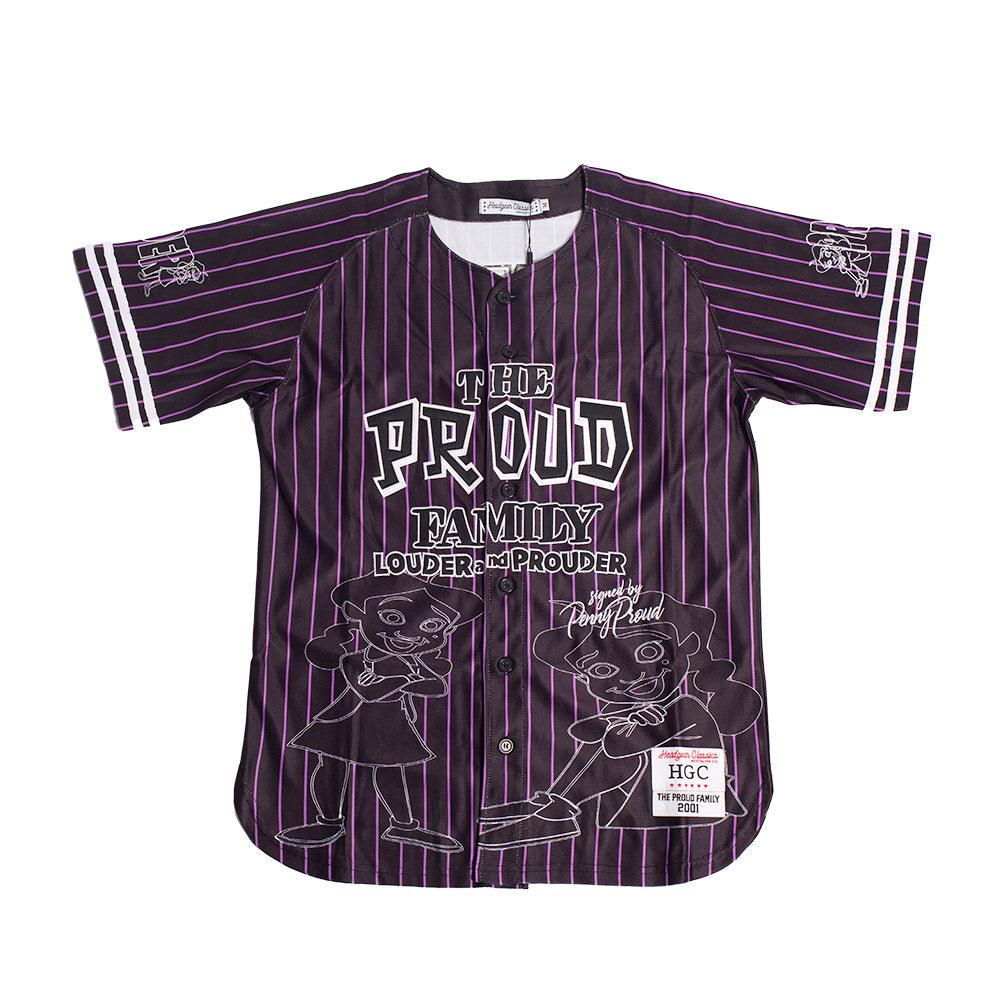 THE PROUD FAMILY PROUDER BASEBALL JERSEY - Allstarelite.com