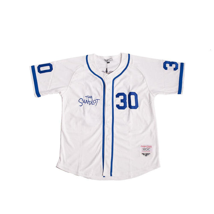 SANDLOT BASEBALL JERSEY WHITE - Allstarelite.com