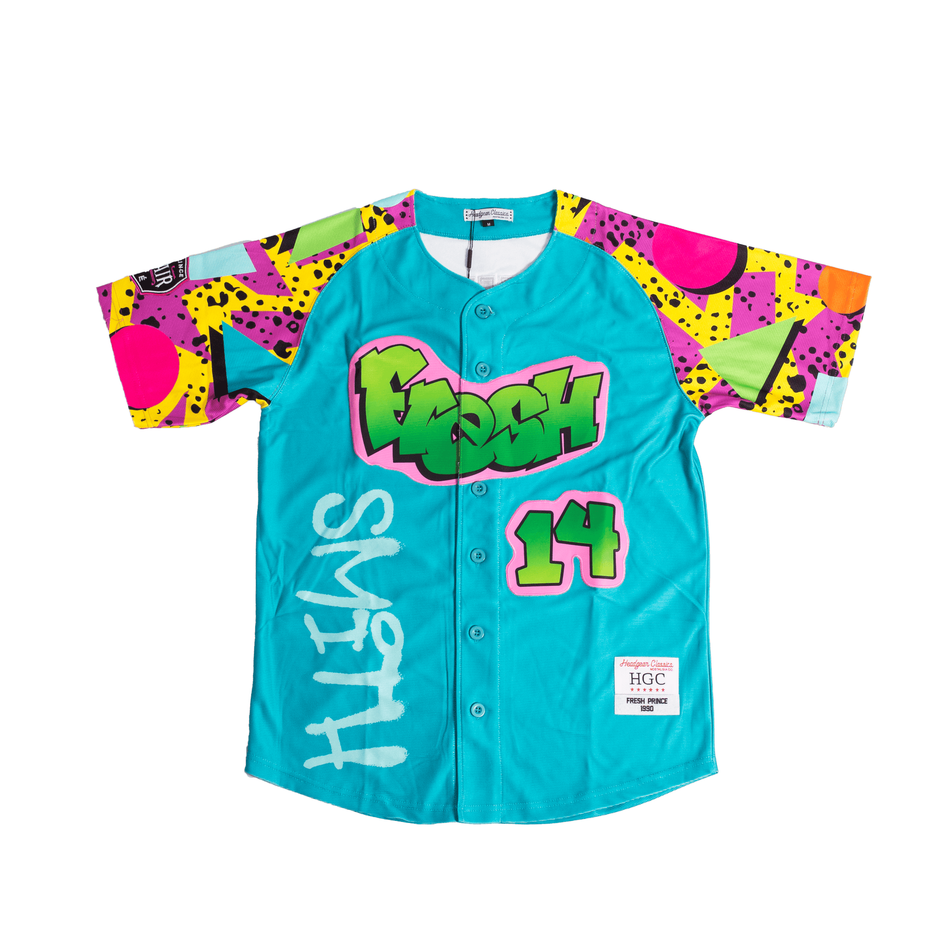 FRESH PRINCE OF BEL AIR GRAFFITI BASEBALL JERSEY - Allstarelite.com